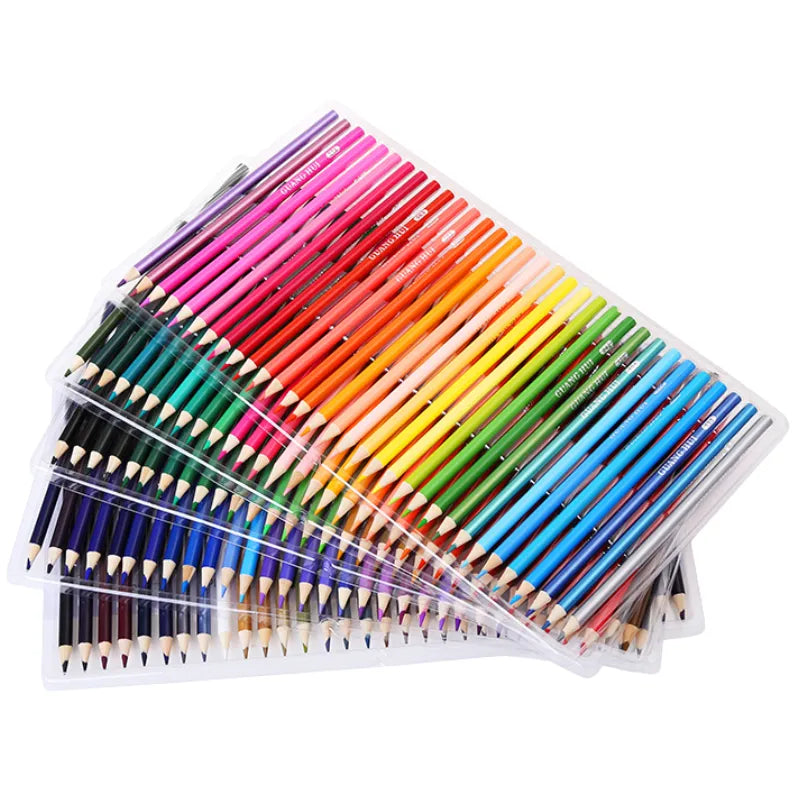 Caixa de Lápis de Cor Arco-íris Conjunto Completo de 120 Cores Lápis de Cor para Artistas Cores Vibrantes e Durabilidade Lápis de Cor com Embalagem Prática, Lápis de cor arco-íris Conjunto de lápis de cor 120 cores Lápis de cor de madeira Lápis de cor solúvel em pastilha Lápis de cor para artistas