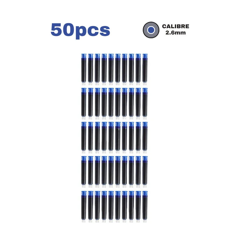 Recargas de Tinta para Caneta-Tinteiro - Pacotes com 10, 20, 50 ou 100 Peças
Cartuchos de Tinta para Caneta-Tinteiro com Secagem Rápida
Conjunto de Tinta para Caneta - 10, 20, 50 ou 100 Unidades
Recargas Padrão Internacional para Canetas-Tinteiro
Tinta para Caneta-Tinteiro - Escrita Fluida e DuradoCartuchos de tinta para caneta-tinteiro
Recargas de tinta para caneta-tinteiro
Tinta padrão internacional para canetas
Recargas de tinta fluida para canetas
Cartucho de tinta de secagem rápida para caneta-tinteiro