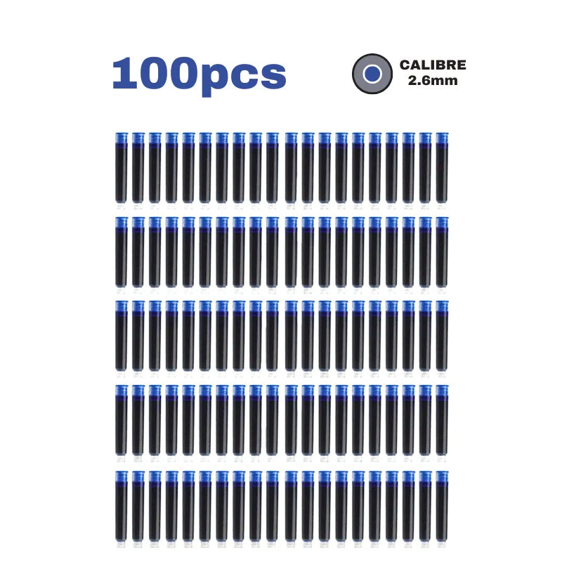 Recargas de Tinta para Caneta-Tinteiro - Pacotes com 10, 20, 50 ou 100 Peças
Cartuchos de Tinta para Caneta-Tinteiro com Secagem Rápida
Conjunto de Tinta para Caneta - 10, 20, 50 ou 100 Unidades
Recargas Padrão Internacional para Canetas-Tinteiro
Tinta para Caneta-Tinteiro - Escrita Fluida e DuradoCartuchos de tinta para caneta-tinteiro
Recargas de tinta para caneta-tinteiro
Tinta padrão internacional para canetas
Recargas de tinta fluida para canetas
Cartucho de tinta de secagem rápida para caneta-tinteiro