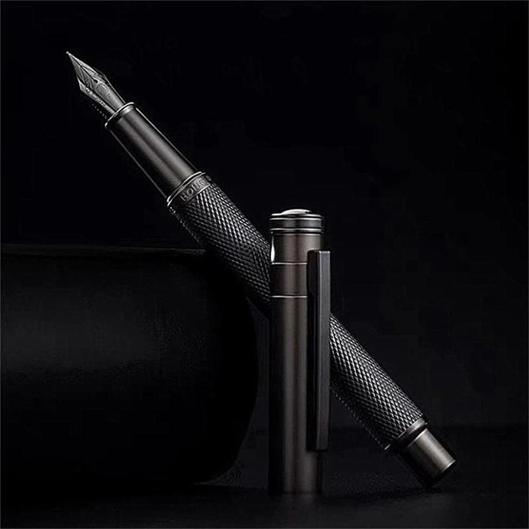 Caneta-Tinteiro de Alta Qualidade e Luxo Caneta de Metal com Ponta de 0,5 mm Caneta-Tinteiro com Tinta Grátis Elegância e Conforto na Escrita Caneta-Tinteiro Sofisticada para Profissionais, Caneta tinteiro de luxo Caneta de metal para escrita Caneta tinteiro com ponta de 0,5 mm Caneta com tinta grátis Caneta tinteiro para profissionais