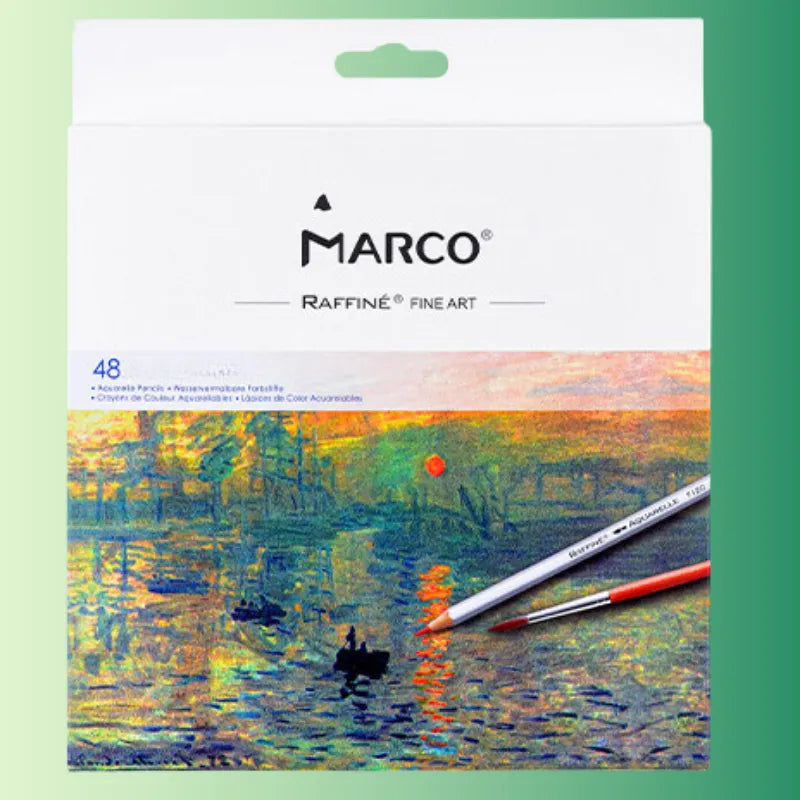 Lápis Solúveis em Água Marco Raffine: Versatilidade e Qualidade"
"Lápis de Desenho e Aquarela: Efeitos Incríveis com Marco Raffine"
"Lápis Solúveis em Água para Artistas: Marco Raffine 7120"
"Cores Vibrantes e Durabilidade com os Lápis Marco Raffine"
"Lápis Profissionais para Desenho e Pintura Aquarela Lápis solúveis em água
Lápis de desenho aquarelável
Marco Raffine lápis de cor
Lápis de aquarela para artistas
Lápis de pintura solúvel em água