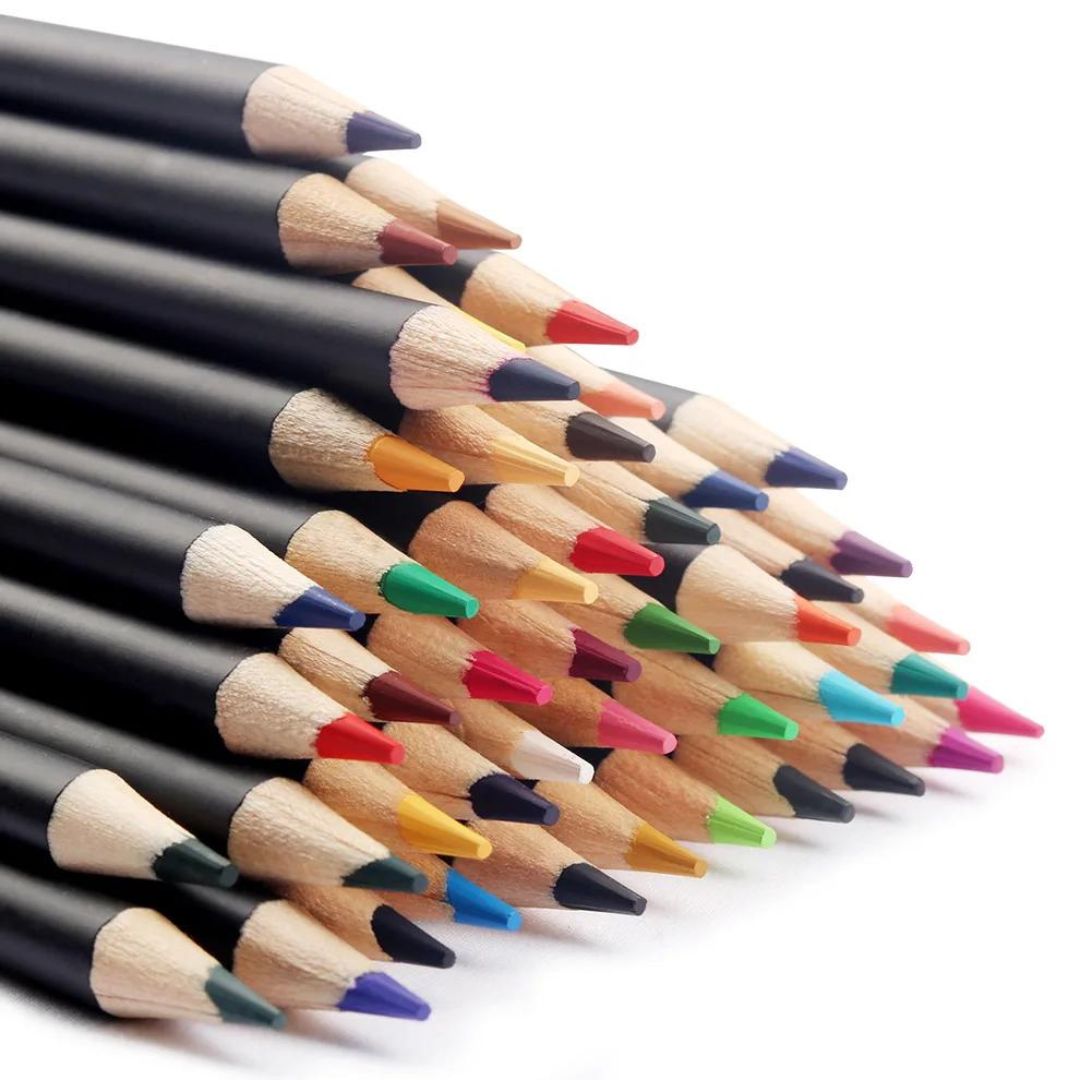 Lápis de Cor Premium Altamente Pigmentado! Experimente a incrível combinação da suavidade do grafite 2B e a variedade de cores disponíveis neste lápis. Deixe sua imaginação voar ao usar este produto de alta qualidade.