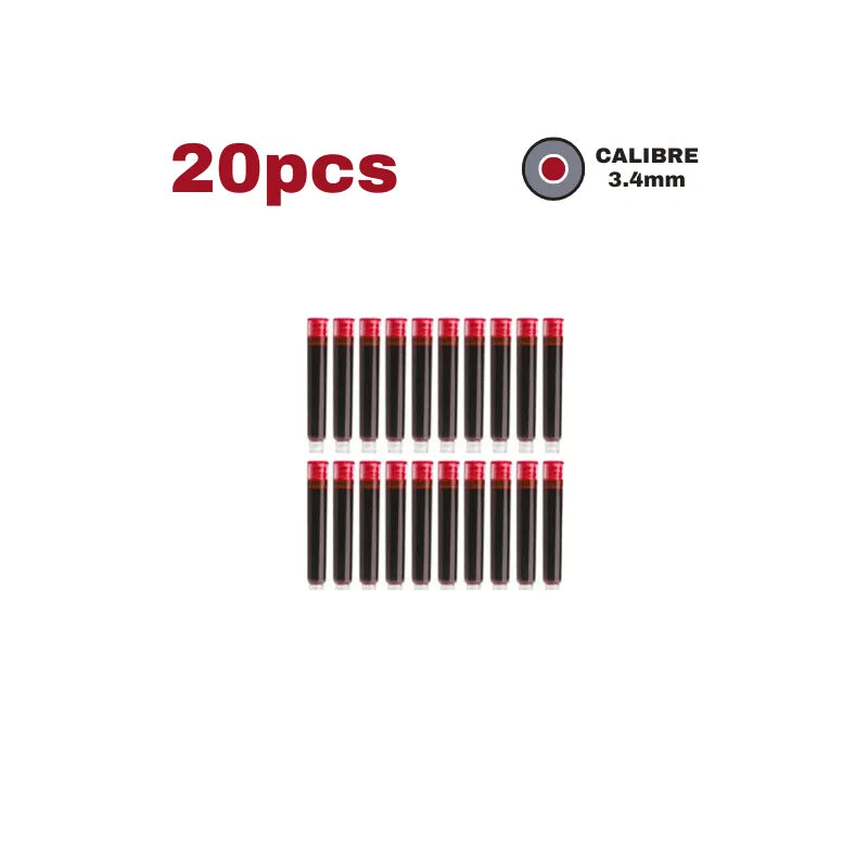 Recargas de Tinta para Caneta-Tinteiro - Pacotes com 10, 20, 50 ou 100 Peças
Cartuchos de Tinta para Caneta-Tinteiro com Secagem Rápida
Conjunto de Tinta para Caneta - 10, 20, 50 ou 100 Unidades
Recargas Padrão Internacional para Canetas-Tinteiro
Tinta para Caneta-Tinteiro - Escrita Fluida e DuradoCartuchos de tinta para caneta-tinteiro
Recargas de tinta para caneta-tinteiro
Tinta padrão internacional para canetas
Recargas de tinta fluida para canetas
Cartucho de tinta de secagem rápida para caneta-tinteiro