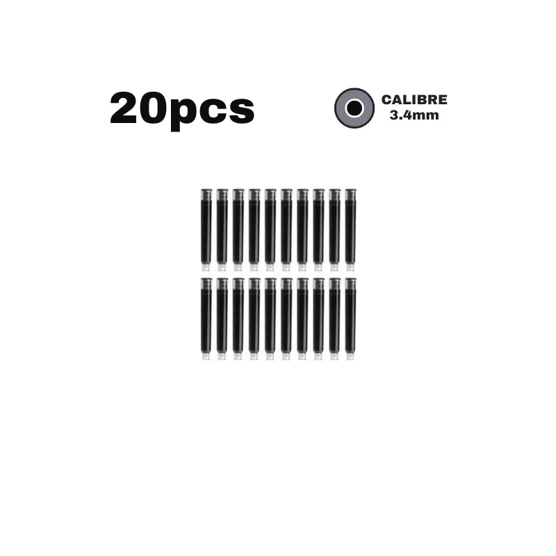 Recargas de Tinta para Caneta-Tinteiro - Pacotes com 10, 20, 50 ou 100 Peças
Cartuchos de Tinta para Caneta-Tinteiro com Secagem Rápida
Conjunto de Tinta para Caneta - 10, 20, 50 ou 100 Unidades
Recargas Padrão Internacional para Canetas-Tinteiro
Tinta para Caneta-Tinteiro - Escrita Fluida e DuradoCartuchos de tinta para caneta-tinteiro
Recargas de tinta para caneta-tinteiro
Tinta padrão internacional para canetas
Recargas de tinta fluida para canetas
Cartucho de tinta de secagem rápida para caneta-tinteiro