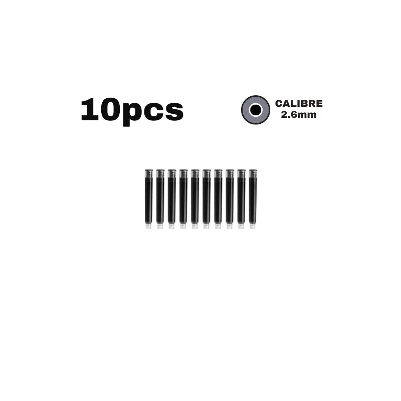 Recargas de Tinta para Caneta-Tinteiro - Pacotes com 10, 20, 50 ou 100 Peças
Cartuchos de Tinta para Caneta-Tinteiro com Secagem Rápida
Conjunto de Tinta para Caneta - 10, 20, 50 ou 100 Unidades
Recargas Padrão Internacional para Canetas-Tinteiro
Tinta para Caneta-Tinteiro - Escrita Fluida e DuradoCartuchos de tinta para caneta-tinteiro
Recargas de tinta para caneta-tinteiro
Tinta padrão internacional para canetas
Recargas de tinta fluida para canetas
Cartucho de tinta de secagem rápida para caneta-tinteiro