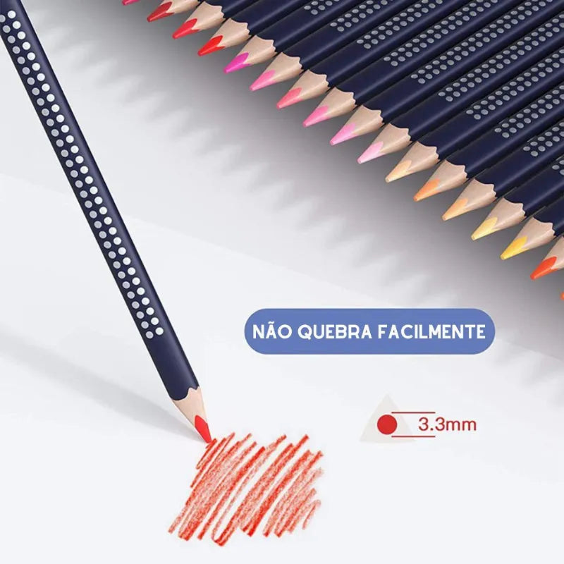 Conjunto Profissional de Lápis Aquarela: Cores Vibrantes e Precisão Lápis de Aquarela para Obras Artísticas Profundas Explore Sua Criatividade com Cores Envolventes Qualidade Premium para Artistas Exigentes Eleve Sua Arte com o Conjunto de Lápis Aquarela, Conjunto de lápis aquarela Lápis de aquarela profissional Cores vibrantes para arte Lápis de qualidade premium Ferramentas para artistas