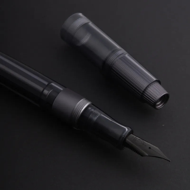 Caneta Tinteiro com Enchimento a Vácuo Caneta de Escrita Suave e Precisa Caneta Tinteiro de Alta Qualidade Elegância e Tecnologia na Escrita Caneta de Presente Sofisticada, Caneta tinteiro Caneta de enchimento a vácuo Caneta de escrita suave Caneta de metal Caneta de presente