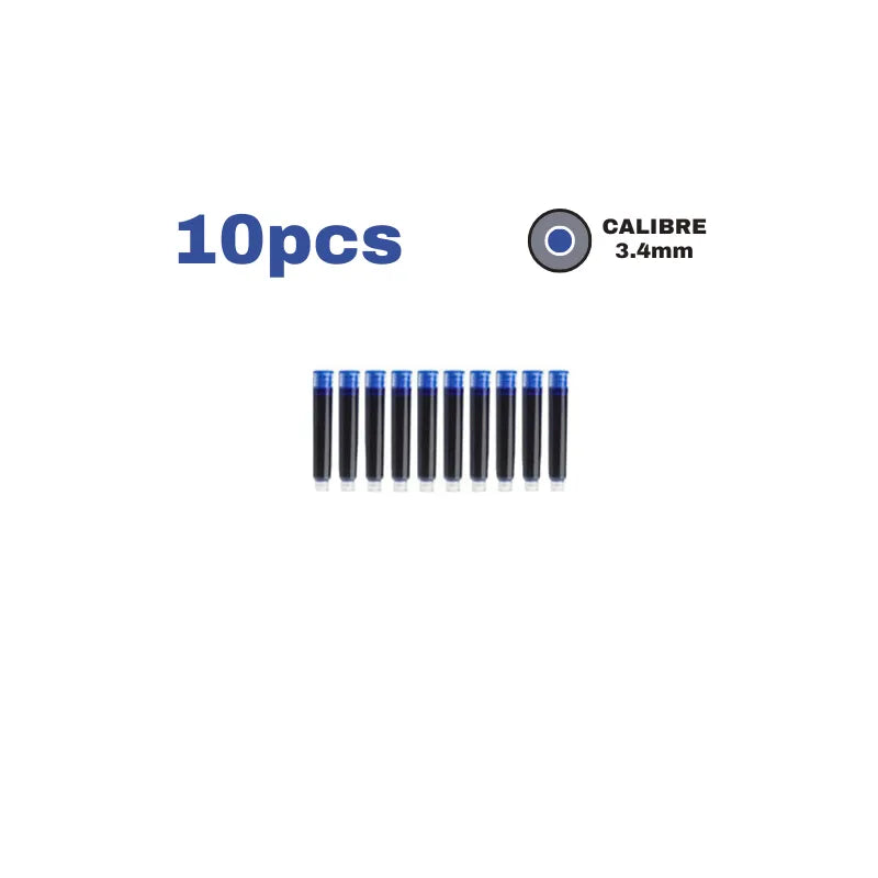 Recargas de Tinta para Caneta-Tinteiro - Pacotes com 10, 20, 50 ou 100 Peças
Cartuchos de Tinta para Caneta-Tinteiro com Secagem Rápida
Conjunto de Tinta para Caneta - 10, 20, 50 ou 100 Unidades
Recargas Padrão Internacional para Canetas-Tinteiro
Tinta para Caneta-Tinteiro - Escrita Fluida e DuradoCartuchos de tinta para caneta-tinteiro
Recargas de tinta para caneta-tinteiro
Tinta padrão internacional para canetas
Recargas de tinta fluida para canetas
Cartucho de tinta de secagem rápida para caneta-tinteiro