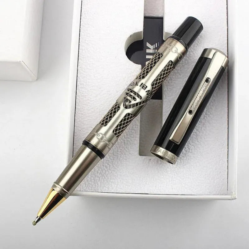 Caneta Rollerball de Metal: Elegância e Precisão"
"Escreva com Sofisticação e Conforto com a Caneta Rollerball de Metal"
"Caneta de Metal com Tinta Gel: Estilo e Durabilidade"
"Caneta Rollerball 0,5 mm: Para Escritório e Escola"
"Experiência de Escrita Suave com a Caneta Rollerball de Metal Caneta rollerball de metal
Caneta gel 0,5 mm
Caneta para escritório e escola
Caneta de metal durável
Caneta de escrita suave