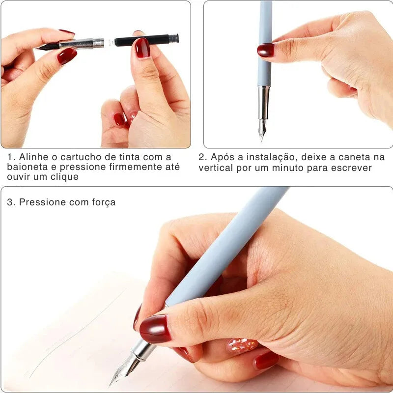 Recargas de Tinta para Caneta-Tinteiro - Pacotes com 10, 20, 50 ou 100 Peças
Cartuchos de Tinta para Caneta-Tinteiro com Secagem Rápida
Conjunto de Tinta para Caneta - 10, 20, 50 ou 100 Unidades
Recargas Padrão Internacional para Canetas-Tinteiro
Tinta para Caneta-Tinteiro - Escrita Fluida e DuradoCartuchos de tinta para caneta-tinteiro
Recargas de tinta para caneta-tinteiro
Tinta padrão internacional para canetas
Recargas de tinta fluida para canetas
Cartucho de tinta de secagem rápida para caneta-tinteiro