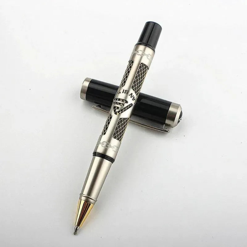 Caneta Rollerball de Metal: Elegância e Precisão"
"Escreva com Sofisticação e Conforto com a Caneta Rollerball de Metal"
"Caneta de Metal com Tinta Gel: Estilo e Durabilidade"
"Caneta Rollerball 0,5 mm: Para Escritório e Escola"
"Experiência de Escrita Suave com a Caneta Rollerball de Metal Caneta rollerball de metal
Caneta gel 0,5 mm
Caneta para escritório e escola
Caneta de metal durável
Caneta de escrita suave