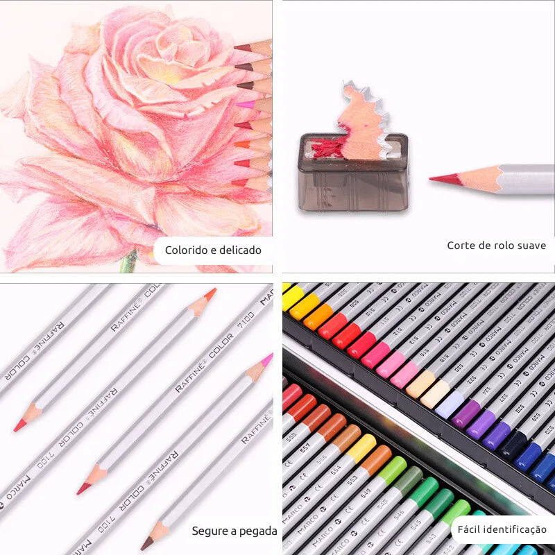 Lápis Solúveis em Água Marco Raffine: Versatilidade e Qualidade"
"Lápis de Desenho e Aquarela: Efeitos Incríveis com Marco Raffine"
"Lápis Solúveis em Água para Artistas: Marco Raffine 7120"
"Cores Vibrantes e Durabilidade com os Lápis Marco Raffine"
"Lápis Profissionais para Desenho e Pintura Aquarela Lápis solúveis em água
Lápis de desenho aquarelável
Marco Raffine lápis de cor
Lápis de aquarela para artistas
Lápis de pintura solúvel em água