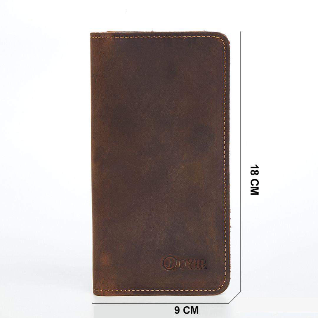 Carteira Vintage de Couro Genuíno Carteira Masculina de Alta Qualidade Estilo Clássico e Durabilidade Carteira Longa com Vários Compartimentos Carteira de Couro para Homens, Carteira de couro vintage Carteira masculina de couro Carteira longa masculina Carteira com zíper Carteira de couro legítimo