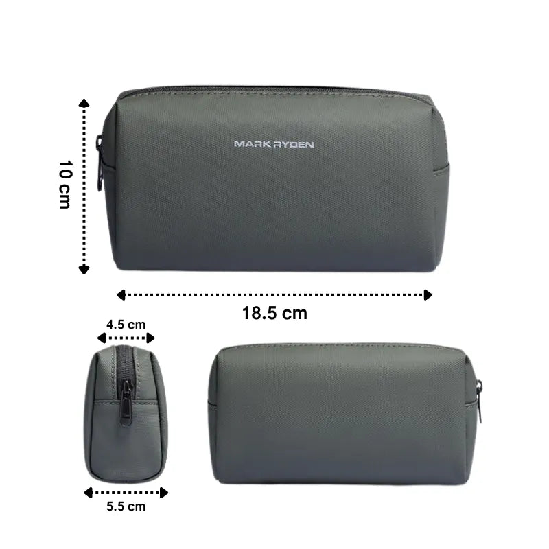 Saco de Higiene Oxford Estojo Cosmético de Viagem Design Minimalista de Viagem Organizador de Higiene Pessoal Saco Leve e Funcional, Saco de higiene Estojo cosmético Material Oxford Organizador de viagem Estilo minimalista