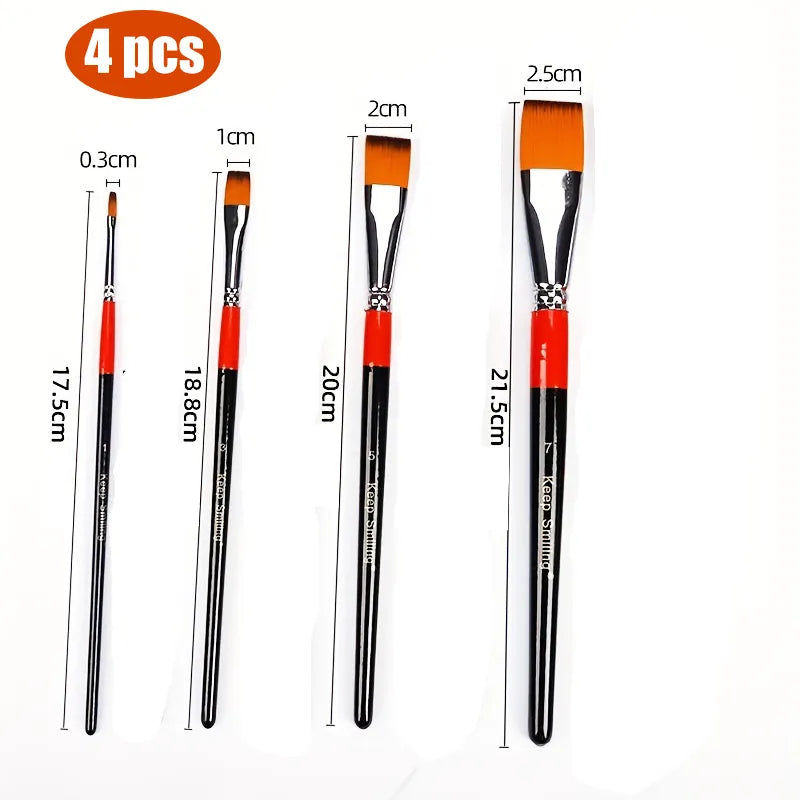 Conjunto de Pincéis de Aquarela com Pelo de Náilon
Pincéis Planos com Cerdas de Náilon para Pintura
Pincel de Esponja/Carimbo para Artistas
Pincéis Profissionais de Náilon para Aquarela
Conjunto de Pincéis para Técnicas de Pintura Pincéis de aquarela
Pincéis de náilon
Conjunto de pincéis planos
Pincel para pintura com cabo de madeira
Pincel de esponja e carimbo