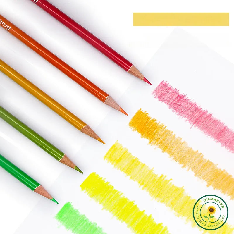 Lápis de Cor à Base de Óleo - OilMaster: Qualidade Profissional para Artistas Descubra a Arte com Lápis de Cor Profissional Ampla Variedade de Cores com OilMaster Lápis de Desenho Profissional: Cores Vibrantes e Duradouras A Escolha dos Artistas: Lápis de Cor à Base de Óleo, Lápis de cor à base de óleo Lápis de desenho profissional Lápis OilMaster Lápis de cor para artistas Lápis de cor vibrantes e duráveis