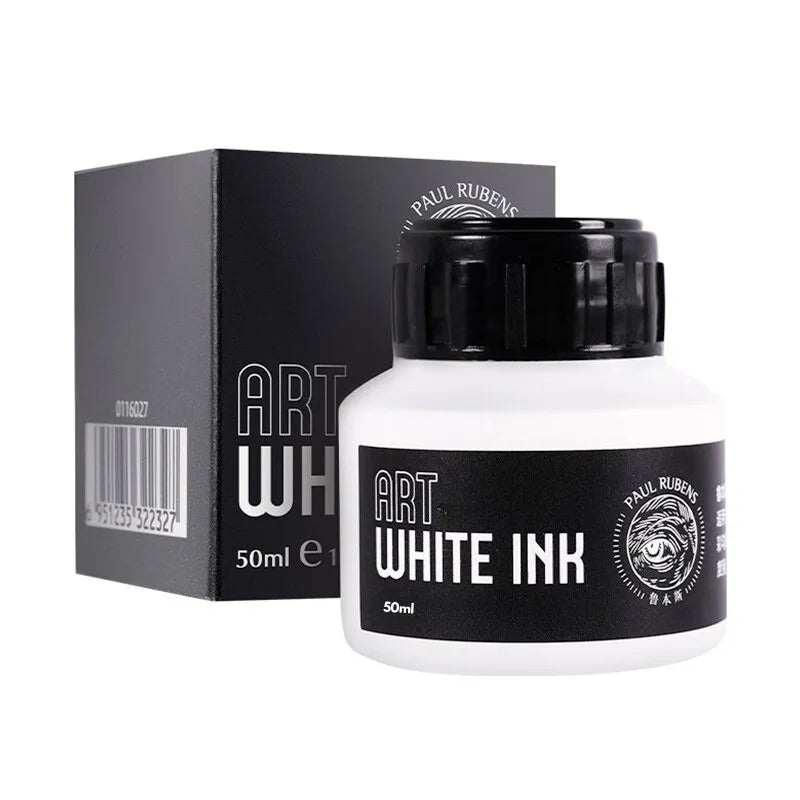 Tinta Branca de Alto Brilho de 50ml em embalagem de caixa. Tinta altamente opaca, ideal para realces, correções e detalhes precisos em ilustrações e arte. Para uso com pincéis ou canetas de imersão. A tinta oferece cobertura perfeita e alto brilho para acabamentos profissionais. Tinta branca opaca
Tinta de alto brilho para ilustração
Correção com tinta branca
Tinta de artista para caneta de imersão
Tinta para realce em arte
Tinta branca para fundo escuro
Pigmento à base de água
Tinta branca para artistas