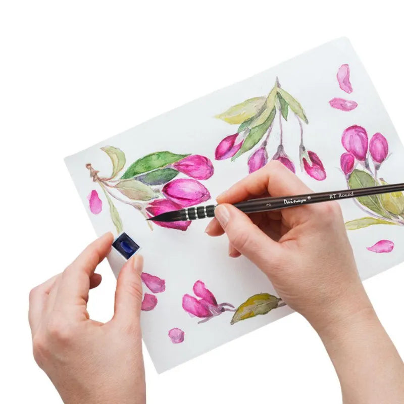Conjunto de pincéis para aquarela Pincéis de bambu carbonizado Pincéis de crina de cavalo e sintético Ferramentas de pintura sustentável Pincéis profissionais para aquarela Conjunto de Pincéis para Aquarela: Excelência em Cada Traço Pincéis de Bambu Carbonizado: Sustentabilidade e Desempenho Arte em Aquarela com Precisão e Conforto Pincéis Profissionais com Cerdas de Crina e Sintético Pinte com Consciência Ecológica e Elegância