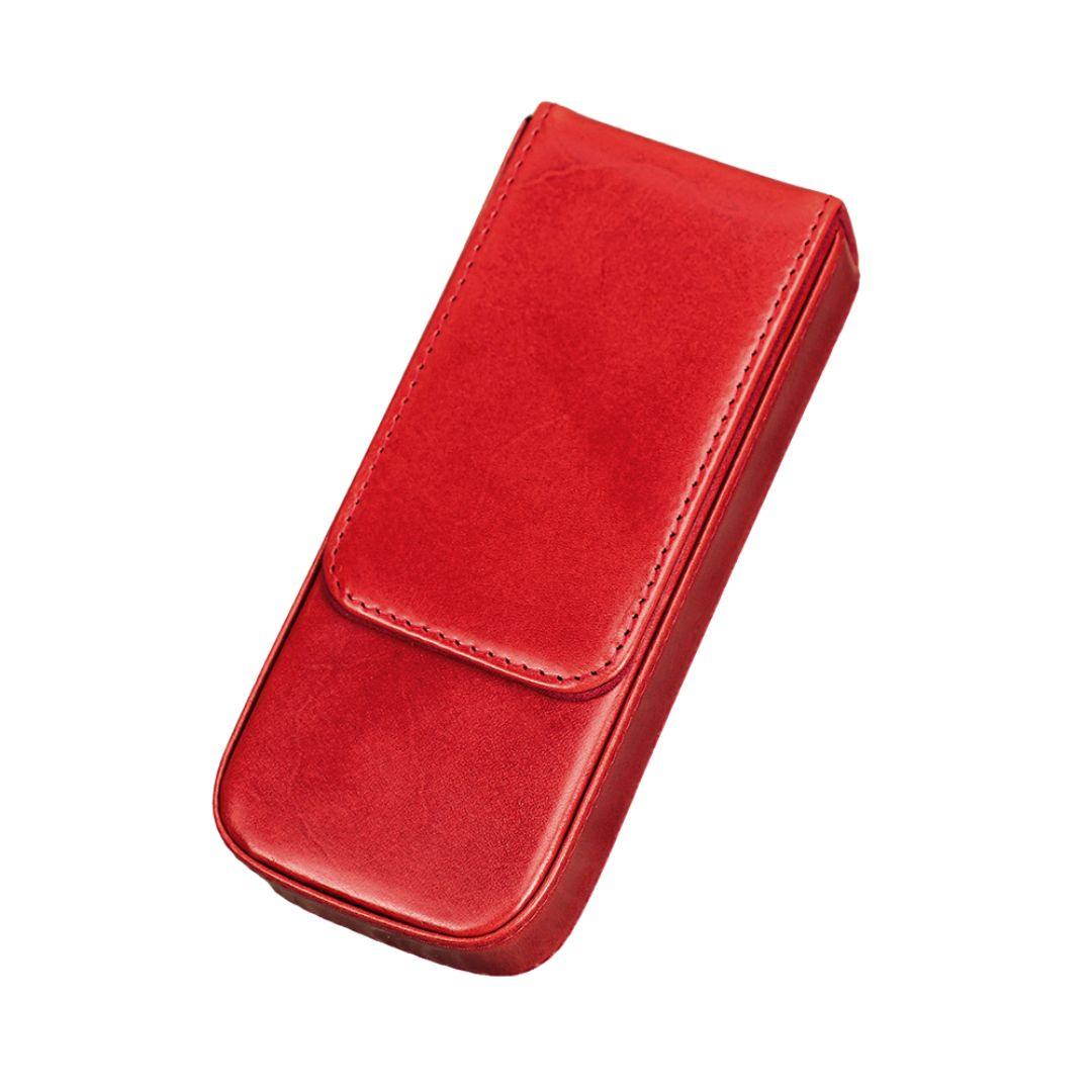Porta canetas de couro Estojo de couro para canetas Porta-canetas compacto Estojo de luxo para canetas Proteção para canetas, Porta Canetas de Couro: Elegância e Proteção para Suas Canetas Estojo de Couro para 3 Canetas Proteja Suas Canetas com Estilo Porta Canetas Compacto e Sofisticado Organização e Segurança para Suas Canetas