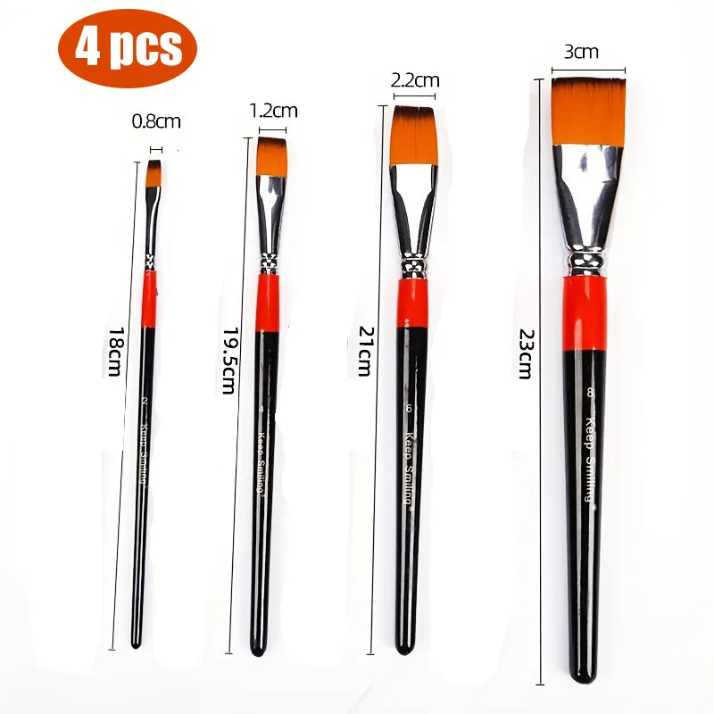 Conjunto de Pincéis de Aquarela com Pelo de Náilon
Pincéis Planos com Cerdas de Náilon para Pintura
Pincel de Esponja/Carimbo para Artistas
Pincéis Profissionais de Náilon para Aquarela
Conjunto de Pincéis para Técnicas de Pintura Pincéis de aquarela
Pincéis de náilon
Conjunto de pincéis planos
Pincel para pintura com cabo de madeira
Pincel de esponja e carimbo