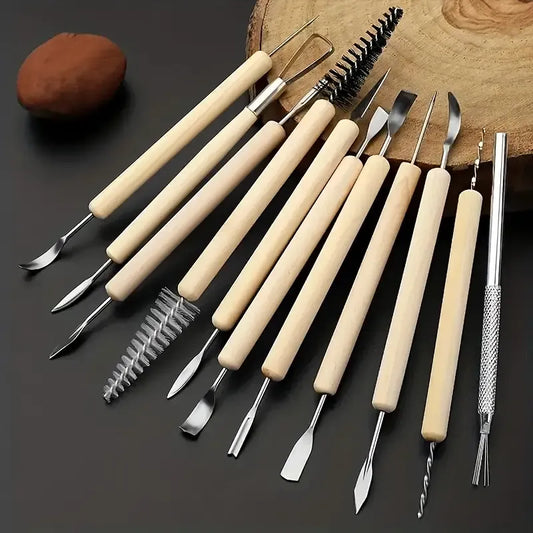 Kit de Ferramentas para Cerâmica
Conjunto de Escultura de Alta Qualidade
Ferramentas de Argila para Escultores
Kit de Modelagem em Madeira e Aço
Ferramentas de Cerâmica Profissionais Ferramentas de cerâmica
Kit de escultura
Ferramentas para argila
Conjunto de modelagem
Ferramentas de aço inoxidável