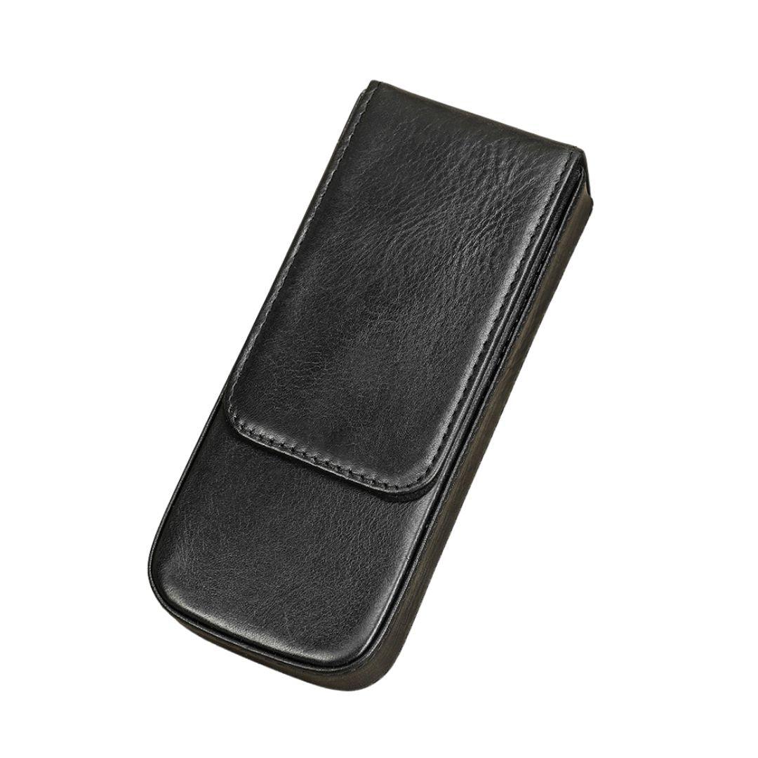 Porta canetas de couro Estojo de couro para canetas Porta-canetas compacto Estojo de luxo para canetas Proteção para canetas, Porta Canetas de Couro: Elegância e Proteção para Suas Canetas Estojo de Couro para 3 Canetas Proteja Suas Canetas com Estilo Porta Canetas Compacto e Sofisticado Organização e Segurança para Suas Canetas