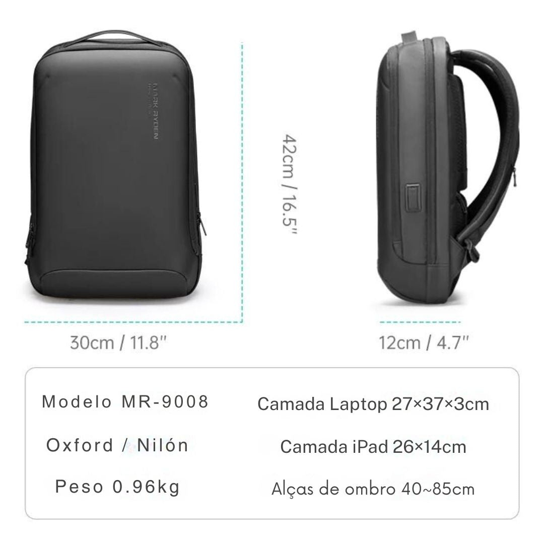  •	Mochila Minimalista Business •	Mochila Executiva em Náilon •	Mochila para Notebook 15,6" •	Mochila de Negócios Minimalista •	Mochila Elegante para Viagens •	Mochila de negócios •	Mochila para notebook •	Mochila minimalista •	Mochila em náilon •	Mochila executiva