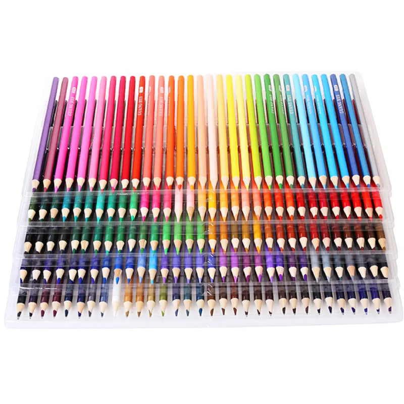 Caixa de Lápis de Cor Arco-íris Conjunto Completo de 120 Cores Lápis de Cor para Artistas Cores Vibrantes e Durabilidade Lápis de Cor com Embalagem Prática, Lápis de cor arco-íris Conjunto de lápis de cor 120 cores Lápis de cor de madeira Lápis de cor solúvel em pastilha Lápis de cor para artistas