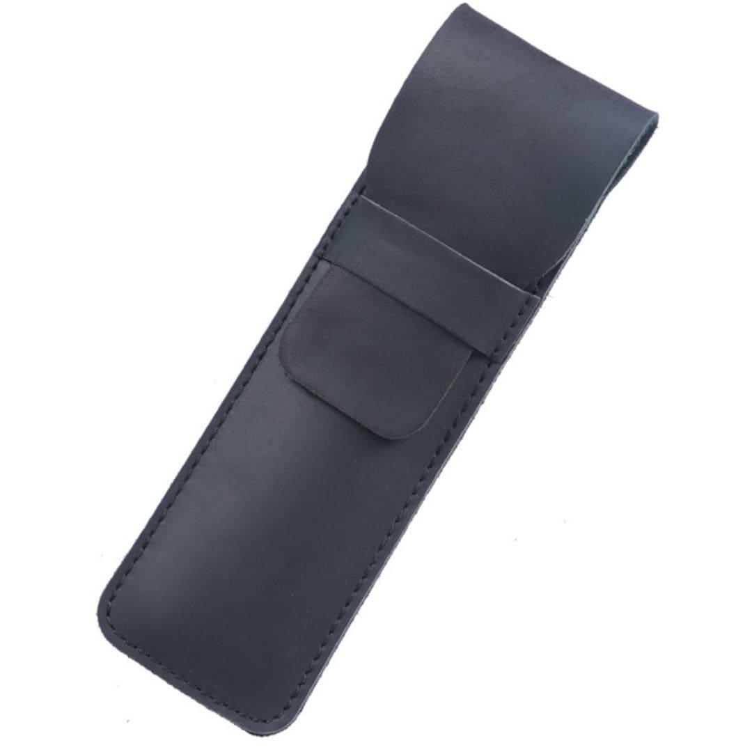 Porta caneta de couro Estojo de couro para canetas Porta-caneta compacto Estojo de luxo para canetas Proteção para canetas, Porta Caneta de Couro: Elegância e Proteção para Suas Canetas Estojo de Couro para 2 Canetas Proteja Suas Canetas com Estilo Porta Caneta Compacto e Sofisticado Estilo e Segurança para Suas Canetas