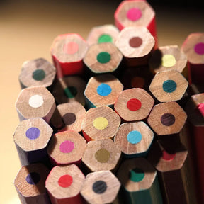 Lápis de Cor Oleosa Cores Intensas e Suaves Lápis de Cor para Artistas Conjunto de Lápis Oleosos Qualidade Superior em Lápis de Cor, Lápis de cor oleosa Lápis de grafite 2B Conjunto de lápis de cor Lápis de cor vibrante Lápis de cor para artistas