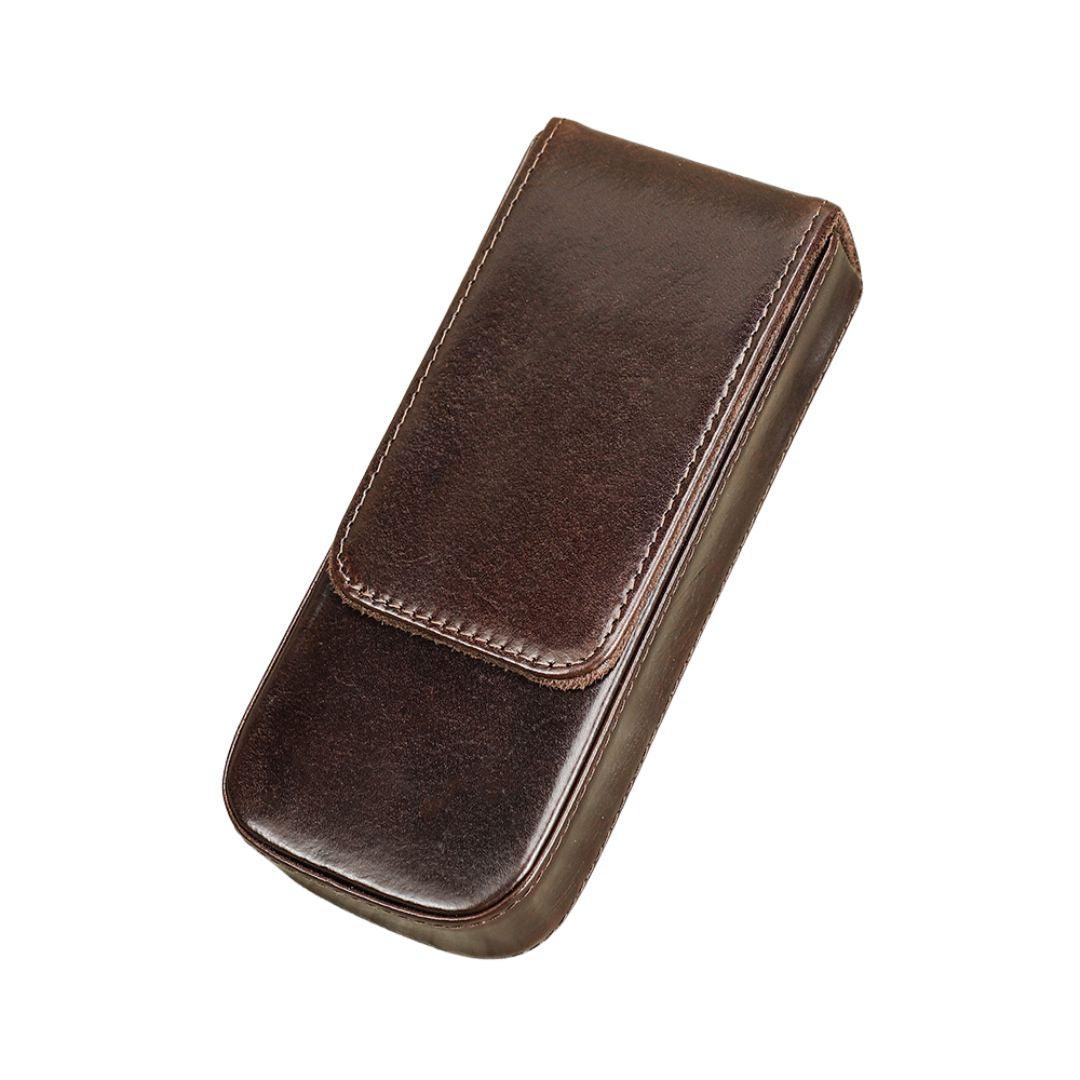 Porta canetas de couro Estojo de couro para canetas Porta-canetas compacto Estojo de luxo para canetas Proteção para canetas, Porta Canetas de Couro: Elegância e Proteção para Suas Canetas Estojo de Couro para 3 Canetas Proteja Suas Canetas com Estilo Porta Canetas Compacto e Sofisticado Organização e Segurança para Suas Canetas