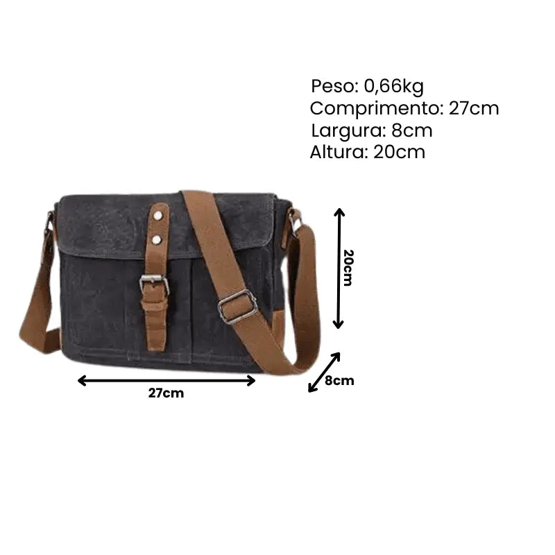 Reviva a nostalgia do passado com nossa Bolsa de Lona Retrô. Inspirada no estilo vintage clássico, esta bolsa combina charme retrô com funcionalidade moderna, tornando-a uma escolha versátil para qualquer ocasião.